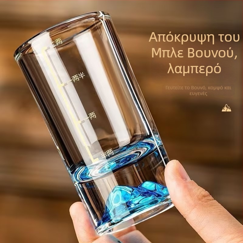 Κρασοπότηρο από κρύσταλλο χωρίς μόλυβδο, μοντέρνο μινιμαλιστικό στυλ, μονή συσκευασία