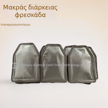 Θήκη ψύξης για φιάλη κρασιού με γέλη ψύξης, πολυεστερικό ύφασμα, επαναχρησιμοποιήσιμο - Crown Seal Gy-bjt003