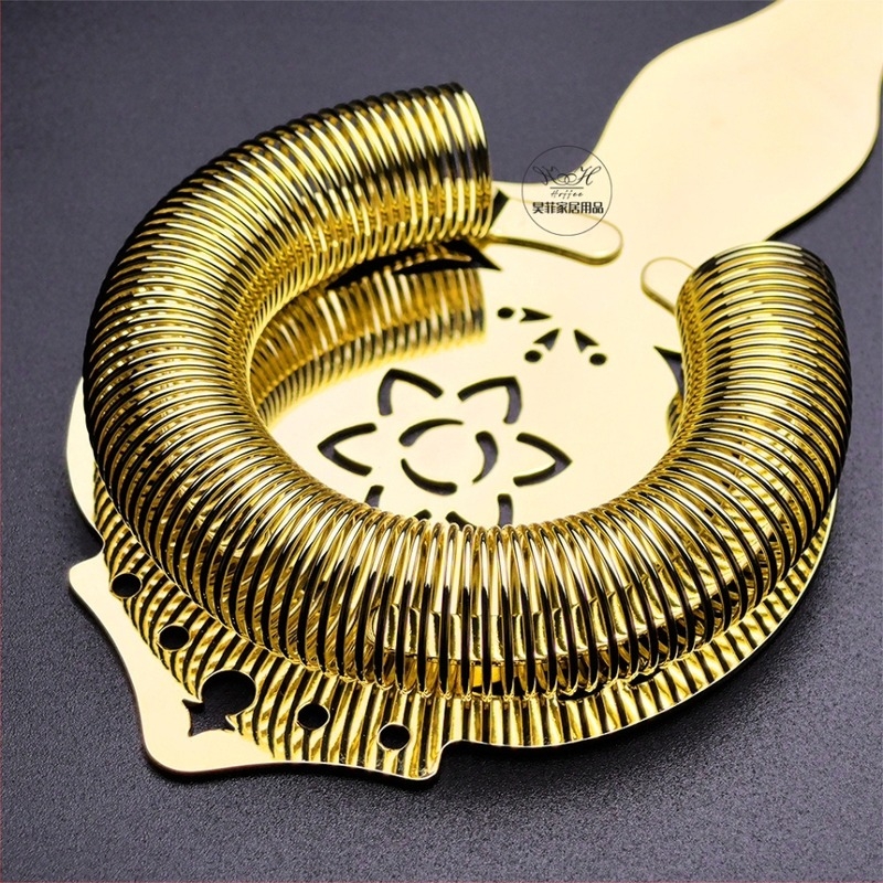 HOFFEE Κουτάλι Φιλτραρίσματος Πάγου, Ανοξείδωτο Ατσάλι, Προσαρμόσιμο με Λογότυπο, Διαχωριστής Πάγου, Μοντέλο 2024