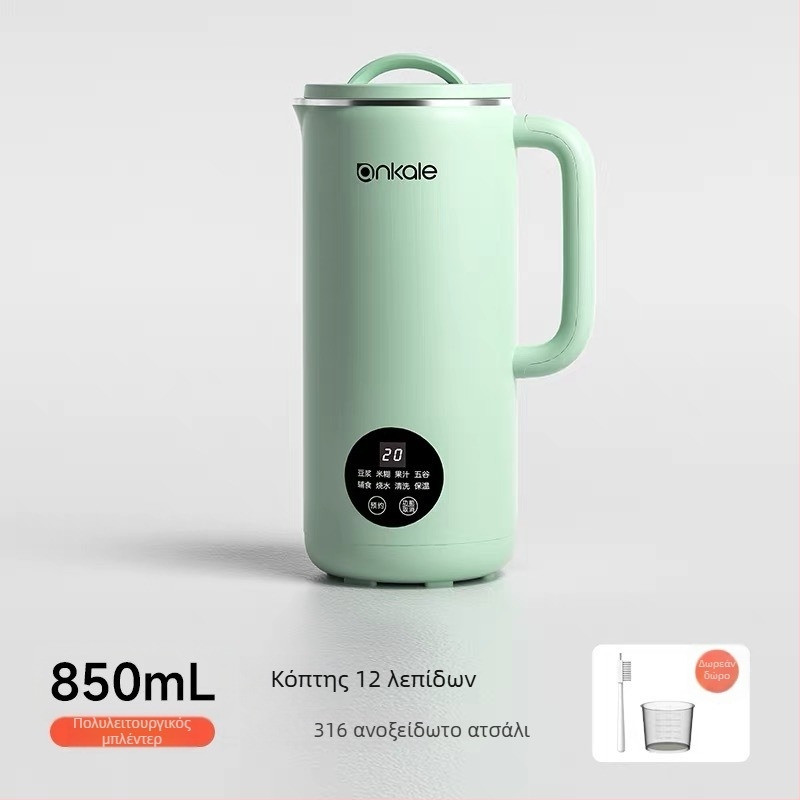 Μηχανή γάλακτος σόγιας για 2–3 άτομα, 0.65L, 750W, 220V, Αυτόματος καθαρισμός