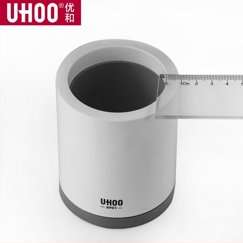 Youhe 6901/6902/6903 Θήκη για στυλό και σετ οργάνωσης γραφείου, πλαστικό, στρογγυλό σχήμα, εκτυπωμένο λογότυπο, προσαρμοσμένη επεξεργασία