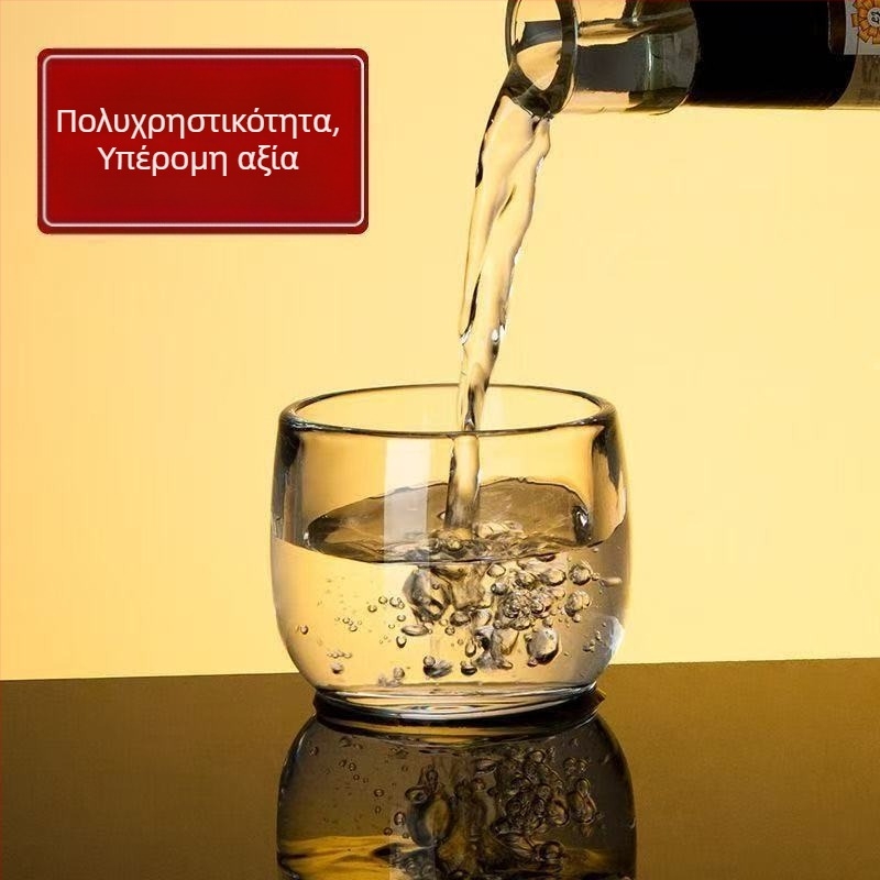 Ποτήρι κρασιού, απλό στυλ, κοινό γυαλί, χωρητικότητα 1000 ml ή περισσότερο