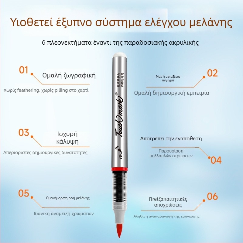 Touchmark Direct Liquid Acrylic Marker Pen σε θήκη στυλό από Oxford ύφασμα – μελάνι 2.4 g