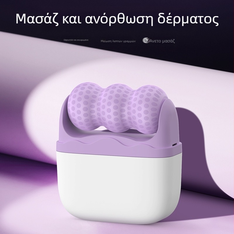 Διπλός ρολέρ πάγου με δύο κεφαλές, 2-σε-1 ρολέρ προσώπου, χειροκίνητος τύπος, μοντέλο 0066, διάρκεια ζωής 5 ετών