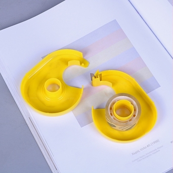 S818 Snail Tape Cutter, PP πλαστικό, Εκτύπωση λογότυπου, Ρυθμιζόμενο πλάτος ταινίας