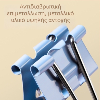 Deli Μεγάλη Κλιπ από Ανοξείδωτο Ατσάλι, Μεταλλική Κατασκευή, Κωδικός 8552B