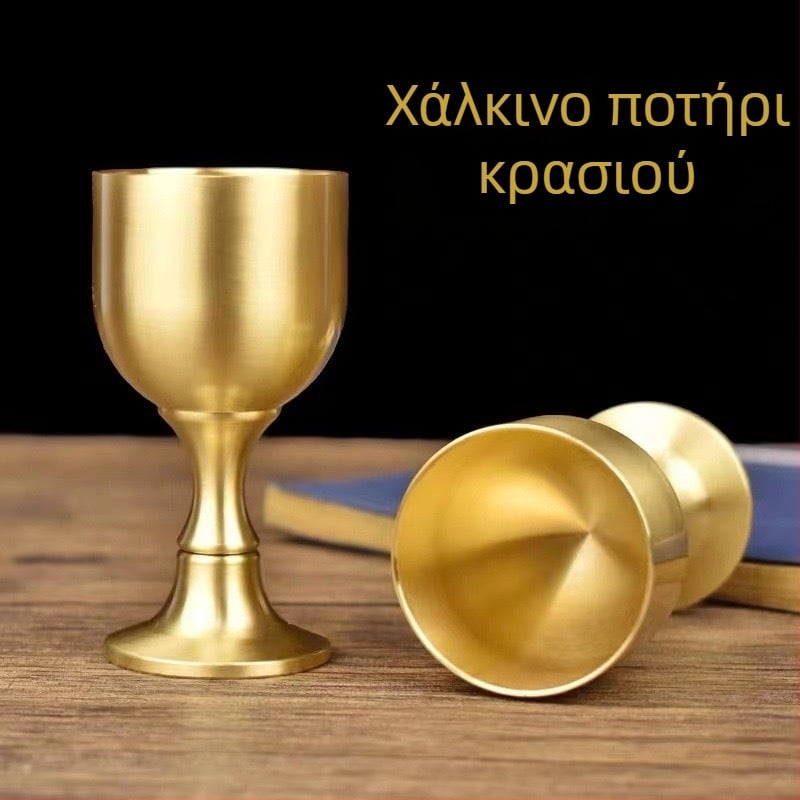 Ποτήρι κρασιού, ανοξείδωτο ατσάλι, εθνικό στυλ, νέο κινεζικό στυλ (χωρητικότητα 1-100 ml)