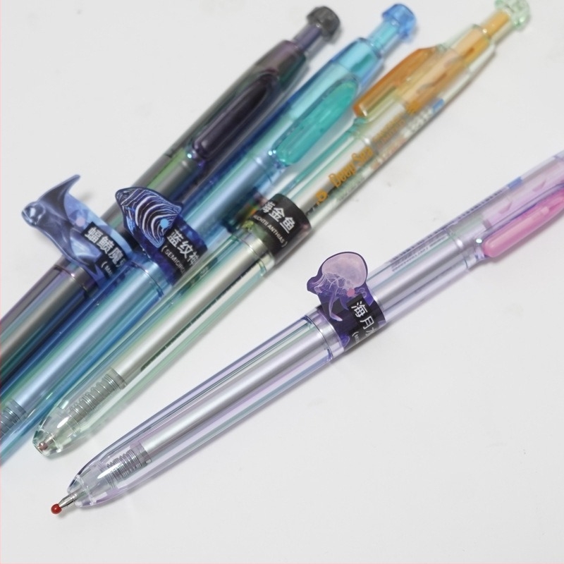 Touchstone Gel Pen, Retractable, Deep Sea Cabin σειρά, πλαστικό περίβλημα, μη διαγράφεται, υλικό άκρου: άλλα υλικά