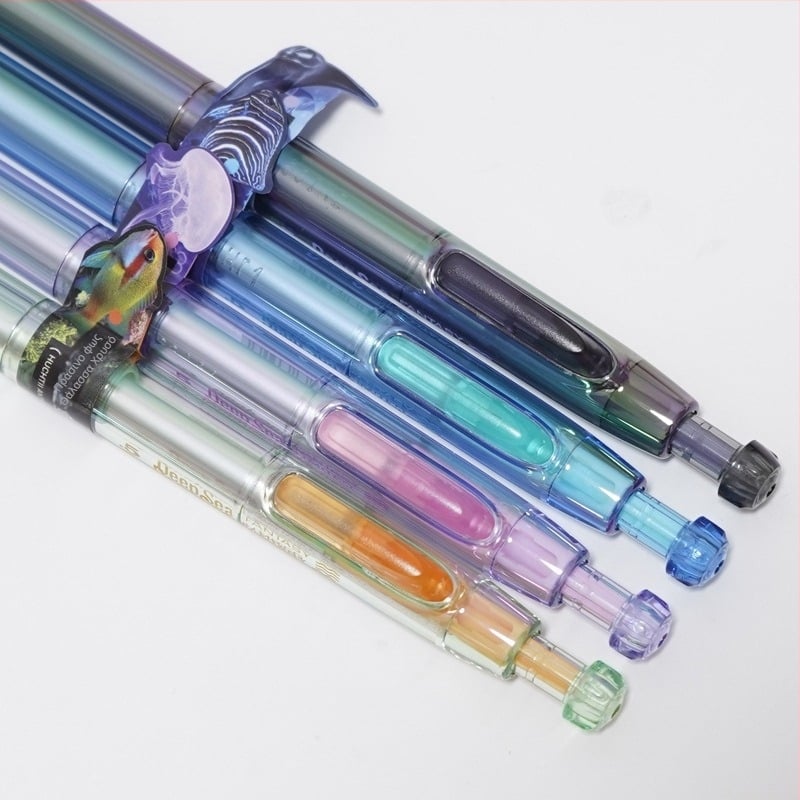 Touchstone Gel Pen, Retractable, Deep Sea Cabin σειρά, πλαστικό περίβλημα, μη διαγράφεται, υλικό άκρου: άλλα υλικά