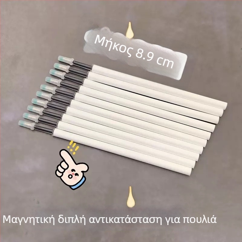 Gel στυλό - Γλυκό σχέδιο γατάκι, Cs κεφαλή άκρης, πλαστικό περίβλημα, μη διαγράφεται