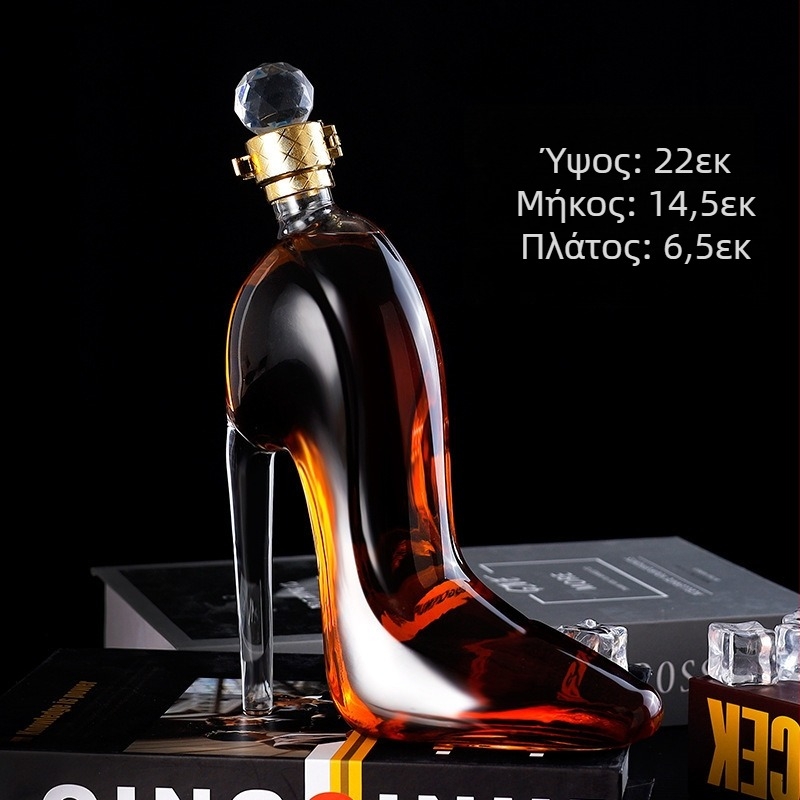 Δεκαντέρ – Γυαλί, χωρητικότητα 901–1000 ml, Σύγχρονο μινιμαλιστικό στυλ, Huaqi Glass – Σετ