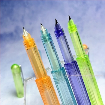 DS-775 fountain pen για μαθητές Γ’ Δημοτικού, με αντικαθισόμενη κασέτα μελανιού, διαγράψιμο μελάνι, λεπτή ακίδα EF