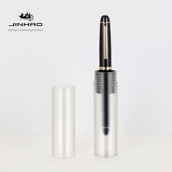 Jinhao X350 μεταλλικός στυλογράφος – iridium nib, σύστημα μελανιού 2,6 mm, εκτυπωμένο λογότυπο
