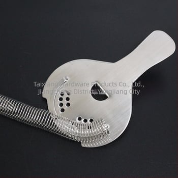 Φίλτρο πάγου για κοκτέιλ από ανοξείδωτο ατσάλι με φινίρισμα καθρέφτη, δυνατότητα προσαρμογής και εκτύπωσης λογότυπου