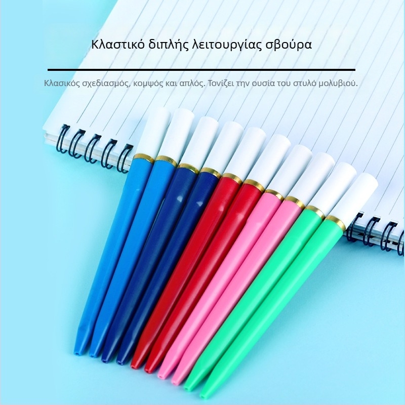 Ballpoint pen με σχέδιο στροβιλ, Double Leaf Stationery, νοσταλγικός κλασικός στυλ, μη εισαγόμενο
