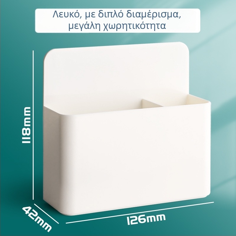 Μαγνητική θήκη για στυλό, πλαστική, τετράγωνη, χωρίς λογότυπο