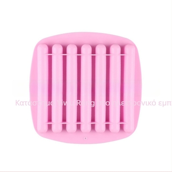 Σετ φόρμες σιλικόνης για κέικ, 7 τεμάχια μακριές λωρίδες, ακανόνιστο σχήμα, κυλινδρική φόρμα για πουτίγκες και σοκολάτα