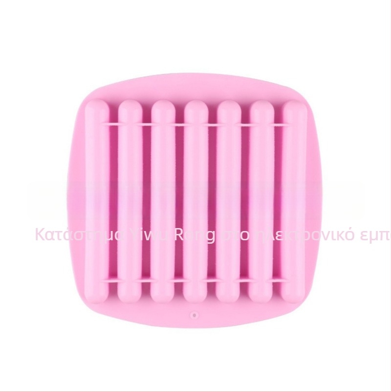 Σετ φόρμες σιλικόνης για κέικ, 7 τεμάχια μακριές λωρίδες, ακανόνιστο σχήμα, κυλινδρική φόρμα για πουτίγκες και σοκολάτα