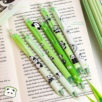 Gel στυλό Panda – Στυλό με Κλικ, Σειρά Κινούμενων Σχεδίων, Πλαστικό Κέλυφος, Ανοξείδωτο Νίμπ, Μη Διαγραφόμενο