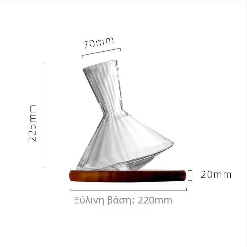 Σετ ντεκαντέρ από γυαλί, χωρητικότητα 1000 ml ή περισσότερο, Πρώτης τάξης ποιότητα, Συσκευασία σε χαρτοκιβώτιο
