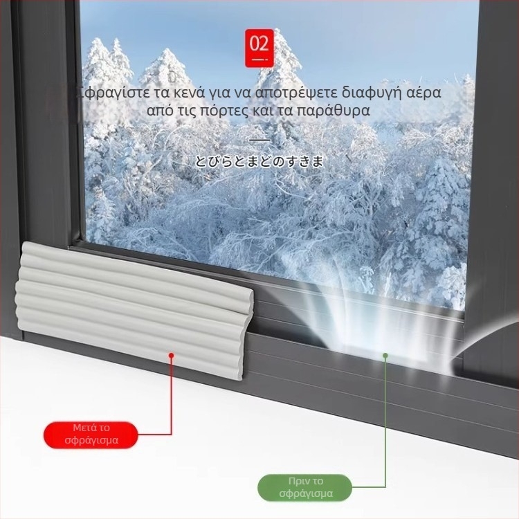 Λωρίδα στεγανοποίησης παραθύρων - Ανθεκτική στον άνεμο, Μοντέλο Ytfzt, Μάρκα Friendly, Για Παράθυρα, Στυλ Μοντέρνο Απλό