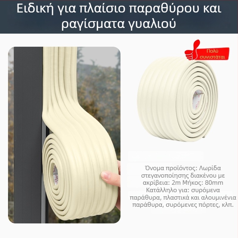 Λωρίδα στεγανοποίησης παραθύρων - Ανθεκτική στον άνεμο, Μοντέλο Ytfzt, Μάρκα Friendly, Για Παράθυρα, Στυλ Μοντέρνο Απλό