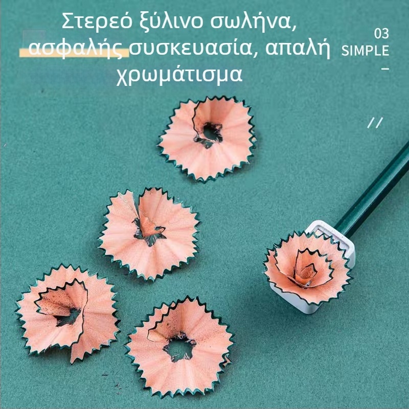 Deli ξύλινο εξάγωνο μολύβι HB/2B, κωδικός προϊόντος 58104-HB/2B