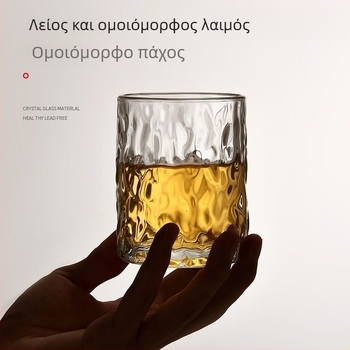 Ποτήρι ουίσκι & μπίρας σε ιαπωνικό στυλ Glacier, χωρίς μόλυβδο, 1–100 ml, Sudden luck