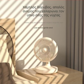 Ανεμιστήρας γραφείου, μικρός, με κεφαλή που κινείται σε κίνηση από πλευρά προς πλευρά, ήσυχη λειτουργία, μοντέλο 1; χωρίς λογότυπο; χωρίς επεξεργασία; χωρίς μπαταρίες