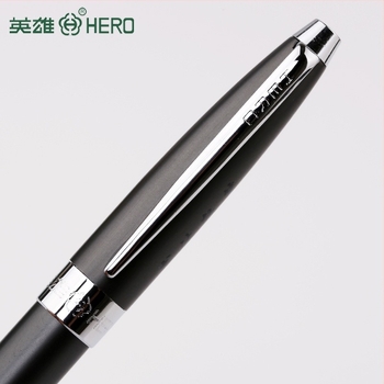 Hero 1080 Καλλιγραφική πένα με μαλακό κεφάλι, μεταλλικό περίβλημα, σύστημα απορρόφησης μελανιού τύπου σφιξίματος, άκρη από ίνες σφουγγαριού, μοντέλο 1080