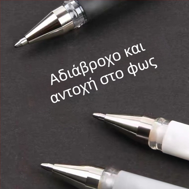 Στυλό τέχνης και σχεδίου με bullet-tip, πλαστικό σώμα, καπάκι, κουτί UM-153