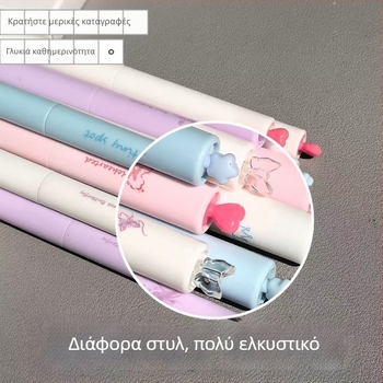 Wen Heng Περιστρεφόμενο Gel Στυλό, ST Άκρη, Πλαστικό Σώμα, Κουτί Συσκευασίας, Για Γενική Χρήση