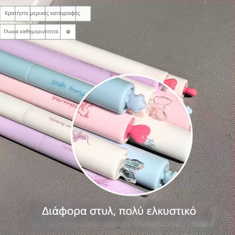 Wen Heng Περιστρεφόμενο Gel Στυλό, ST Άκρη, Πλαστικό Σώμα, Κουτί Συσκευασίας, Για Γενική Χρήση