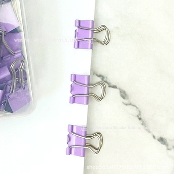 Κλιπ με μακριά ουρά, σχέδιο dovetail, μεταλλική κατασκευή, κλιπ γραφείου για έγγραφα