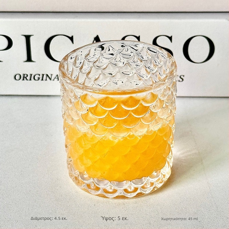 Ποτήρι Spirit glass Two bars, γυαλί, χωρητικότητα 1–100 ml, μοντέρνο απλό στυλ, ατομική συσκευασία