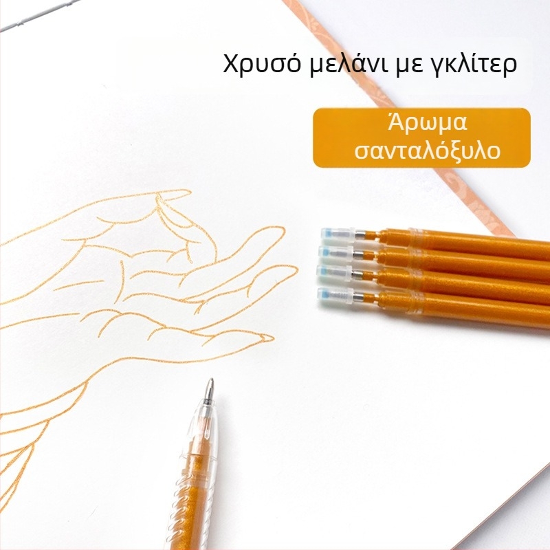 Αναπλήρωση στυλό σχεδίασης και χρωματισμού, γραμμή 0.7 mm, πλαστικό σώμα, μεγάλης χωρητικότητας
