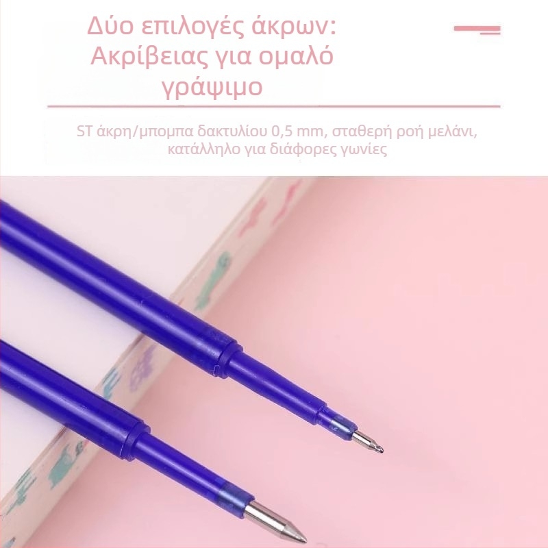 Landscape επαναγεμιστήρας διαγραφόμενης πένας – σωληνωτός με κουμπί, 0,5 mm, πλαστικό