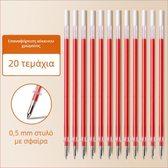 Στυλό γέλης για δασκάλους — μη διαγραψιμό, πλαστικό περίβλημα, μύτη από ανοξείδωτο ατσάλι, Off the Grass