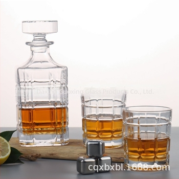Xingbaoxing μπουκάλι ουίσκι, γυάλινο σε σκανδιναβικό στυλ, κιτ 1 τεμάχιο