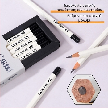 Εξάγωνο ξύλινο μολύβι HB με διόρθωση λαβής, 3,2 mm πάχος γραφίτη για γραφή σε δημοτικό σχολείο
