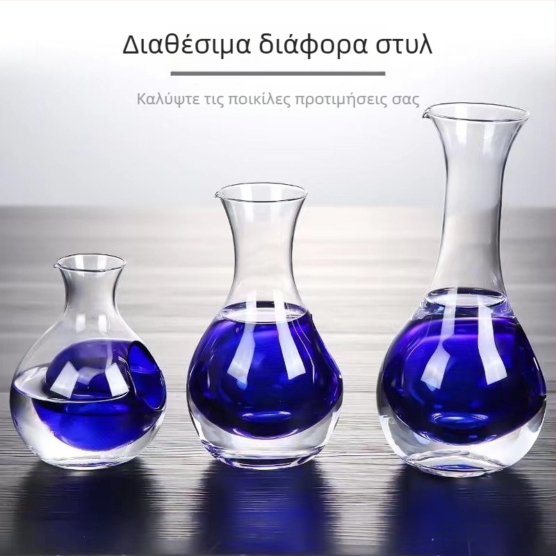 Yingtian Γυάλινο ντεκαντέρ για παγωμένο κρασί και σετ σακέ, οικιακός εξοπλισμός οίνου, Πρώτης τάξης ποιότητα