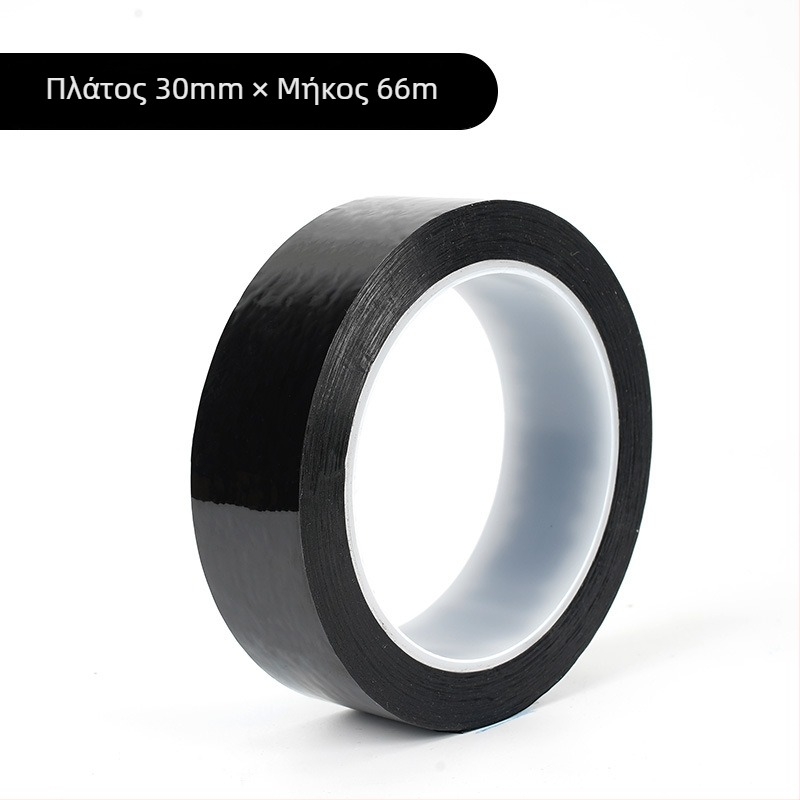 Ταινία EMI σκίασης από πολυεστέρα (PET), υψηλής πρόσφυσης, αδιαφανής, αδιάβροχη και ανθεκτική σε υψηλές θερμοκρασίες, μονοπλευρη κόλλα, για σκίαση φωτεινού ενδεικτικού ρούτερ