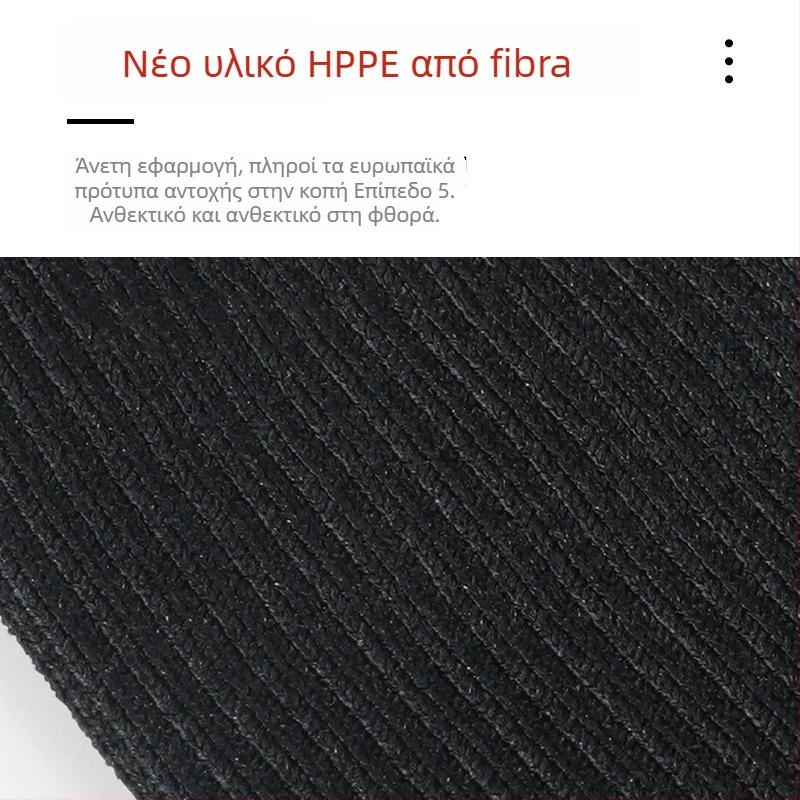 Μανίκι προστασίας από κοπές επιπέδου 5 για χειρισμό γυαλιού, HPPE