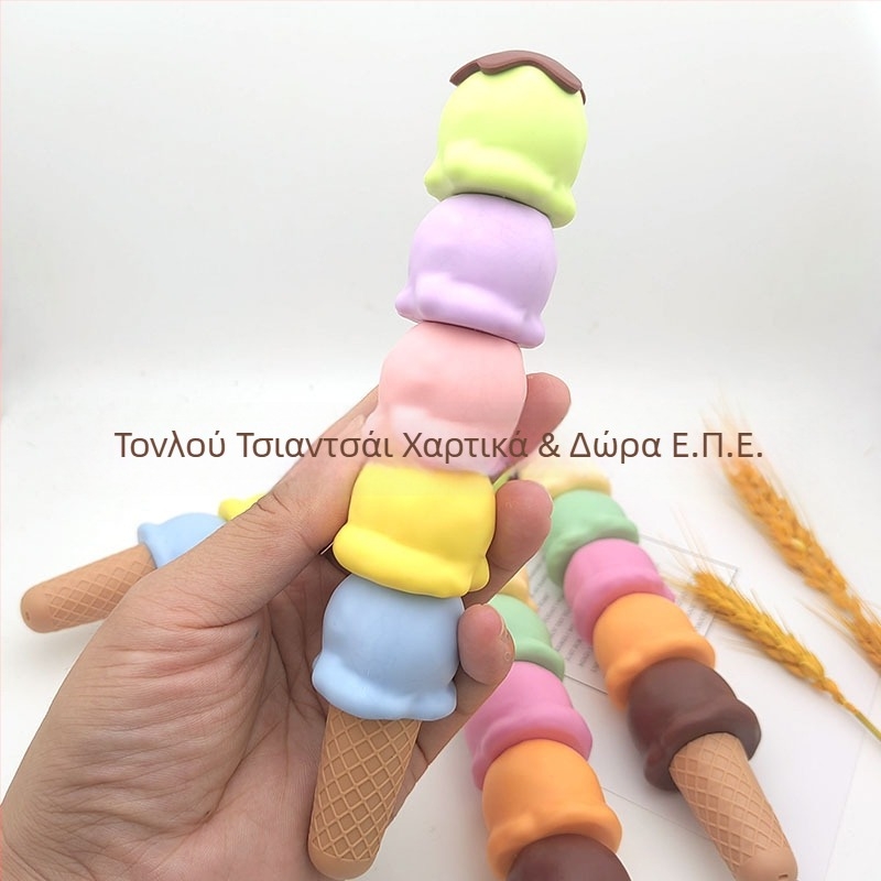 Μαρκαδόρος για παγωτό Thousand Colors QC-ice cream, πλαστικό περίβλημα, συσκευασία: 30 τεμάχια ανά σακούλα, 300 τεμάχια ανά κουτί