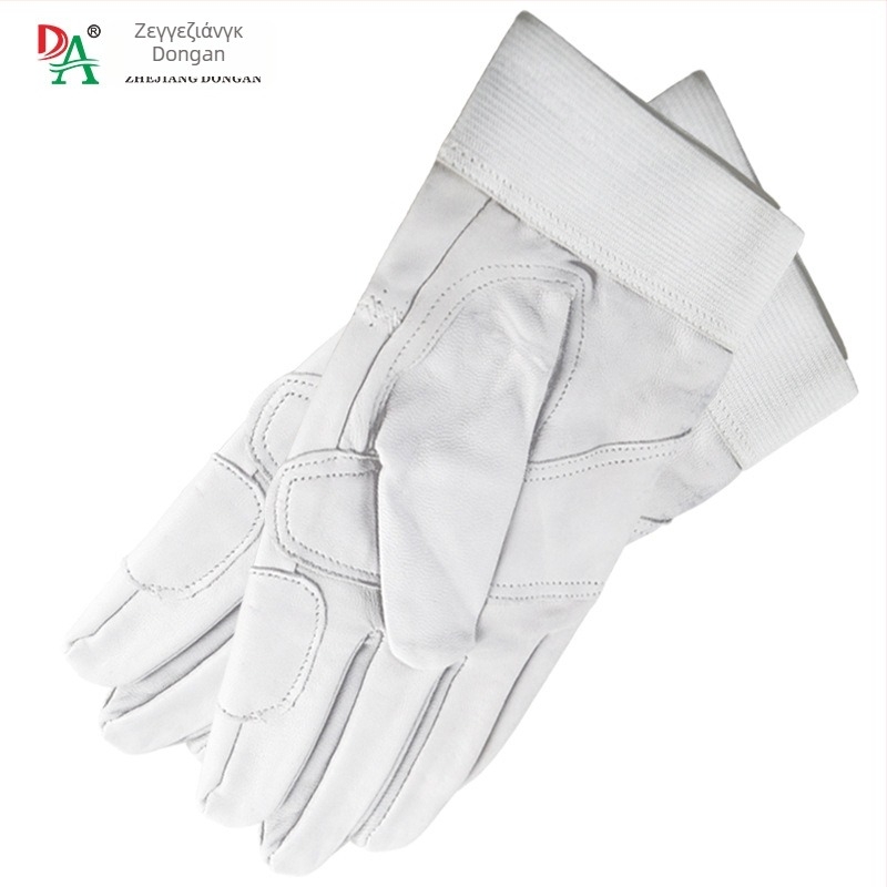 Γάντια από δέρμα προβάτου για πυροσβεστικές και σωτήρια αποστολές, εργασία σε εξωτερικούς χώρους και αναρρίχηση, ανθεκτικά στη φθορά, αντιολίσθητικά, ανθεκτικά στην διάτρηση