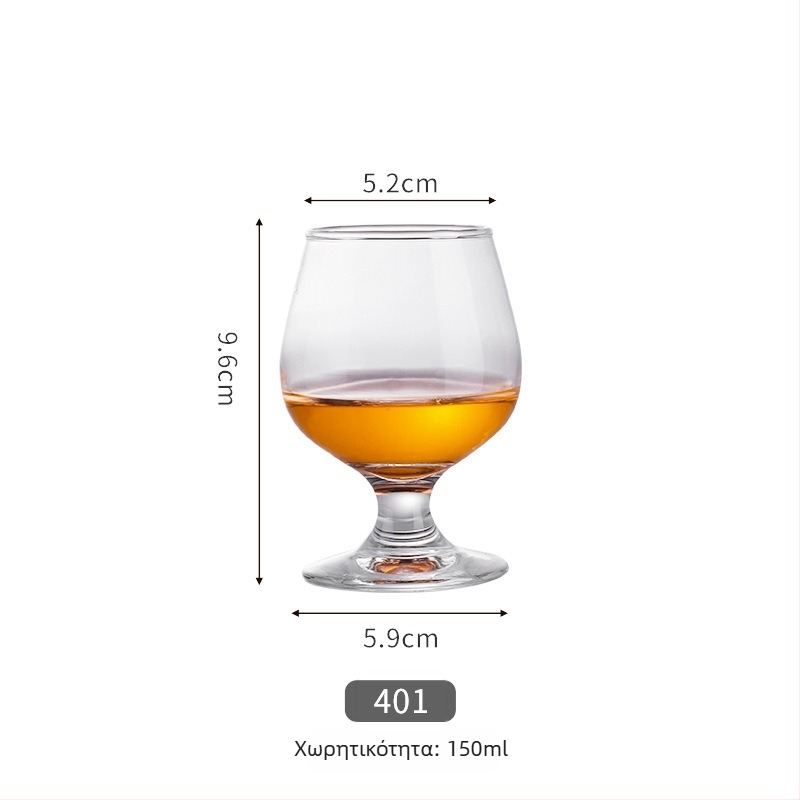Σετ ποτηριών ουίσκι 2 τεμάχια, 201-300 ml, γυαλί, μοντέρνο απλό στυλ, εκτύπωση λογότυπου διαθέσιμη
