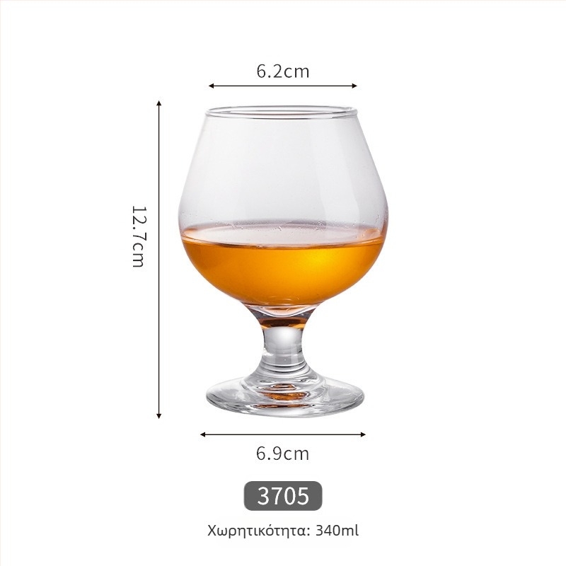 Σετ ποτηριών ουίσκι 2 τεμάχια, 201-300 ml, γυαλί, μοντέρνο απλό στυλ, εκτύπωση λογότυπου διαθέσιμη