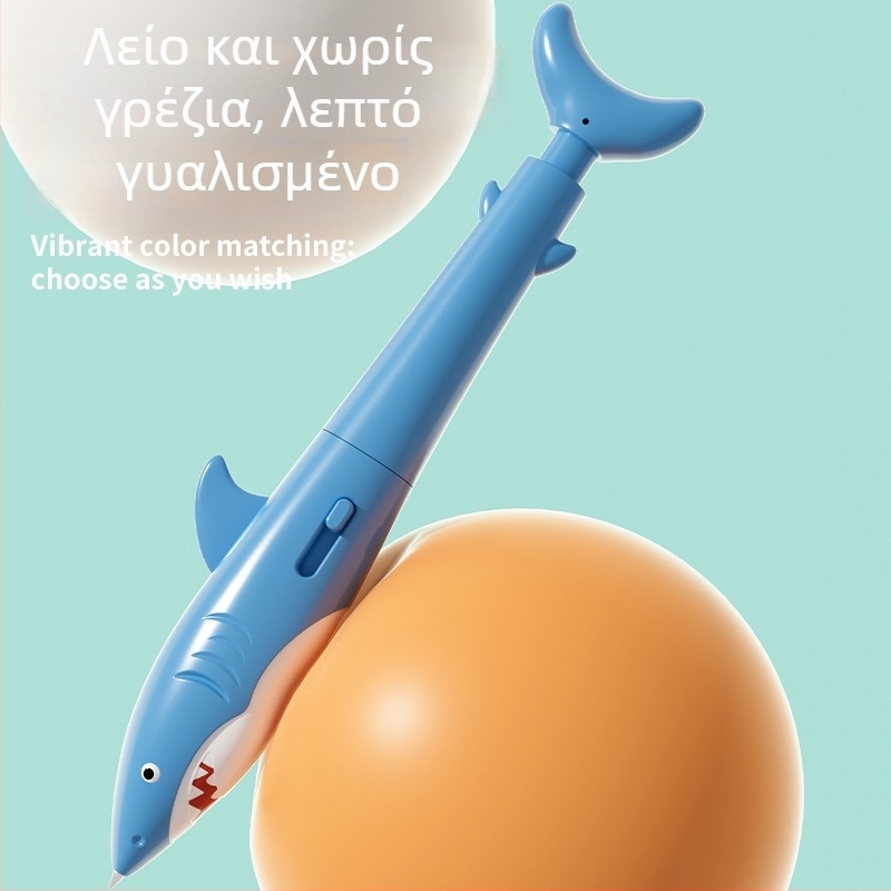 Στυλό-ψεκαστήρας καρχαρίας, πάτησε για ψεκασμό, ρεαλιστικά είδη γραφείου
