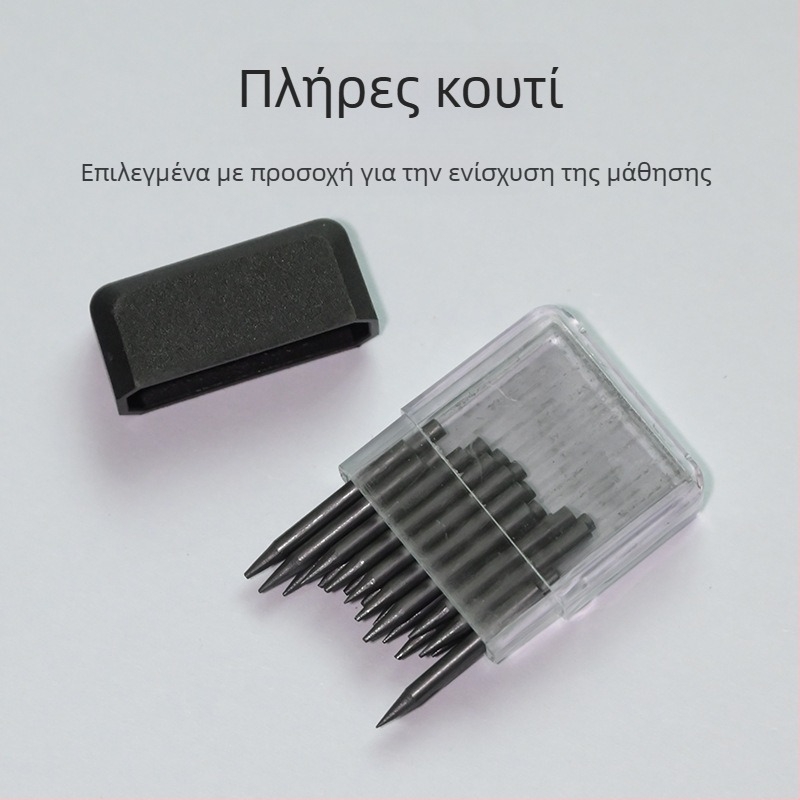 Ρεφίλ μολύβδου για χάραξη κύκλων, 1.0mm, πλαστική συσκευασία σε κουτί, μοντέλο πυρήνας καμπύλης