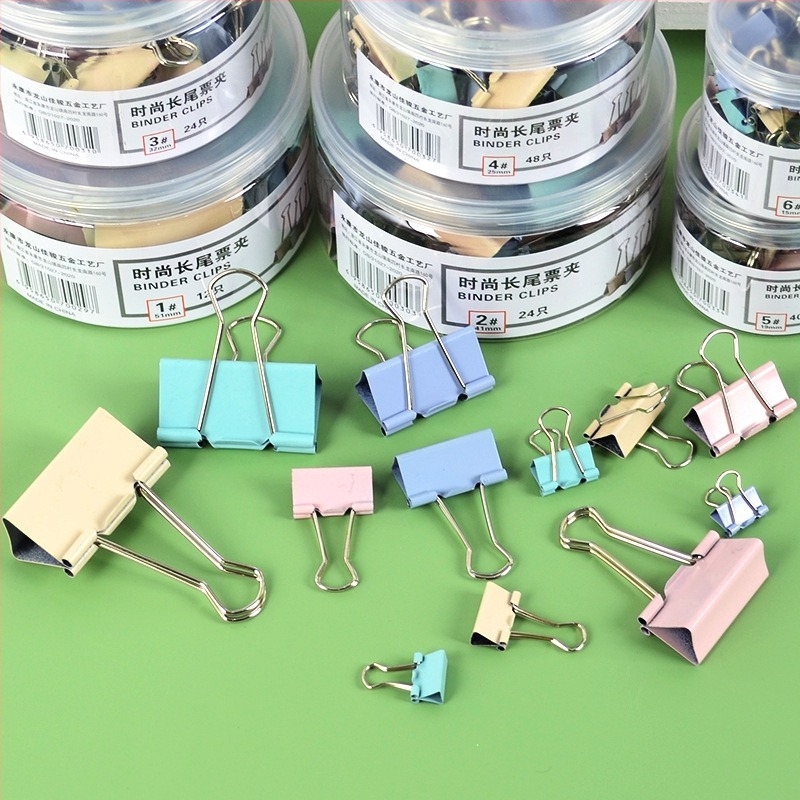 Μεγάλο κλιπ από ανοξείδωτο χάλυβα για έγγραφα – Gatorade Morandi σειρά, μεταλλικό είδος γραφείου